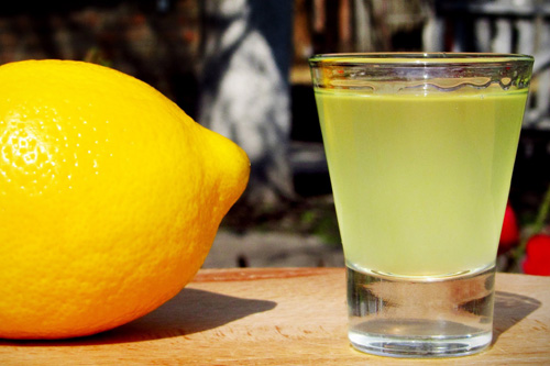 спиртовая настойка лимона