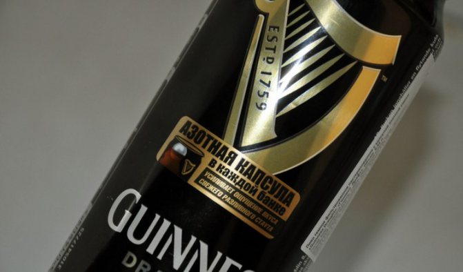 Как наливать и пить пиво Guinness