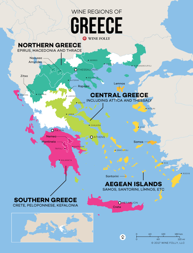 Вина Греции: особенности, история, категории, известные марки